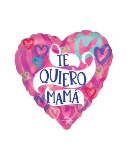 18/45cm Te Quiero Mama Corazones