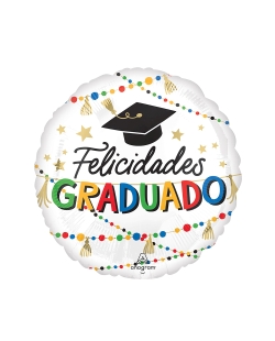 18/45cm Felicidades Graduado