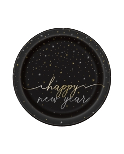Platos 22,8cm H. New Year Disco
