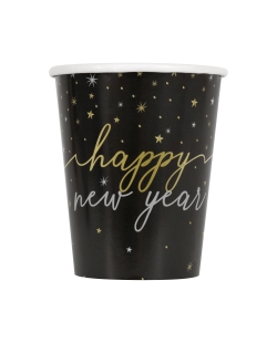 Vasos 266ml H.New Year Disco Carton
