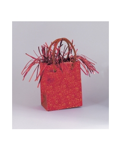 Peso Bolsa Regalo Rojo Prism. 156gr 8X6X4cm