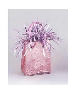 Peso Bolsa Regalo Rosa Pastel Prism. 156gr 8X6X4cm