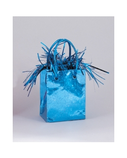 Peso Bolsa Regalo Azul Pastel Prism. 156gr 8X6X4cm