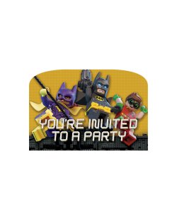 Invitaciones: Batman Lego ***OFERTA DTO NO ACUMULABLE