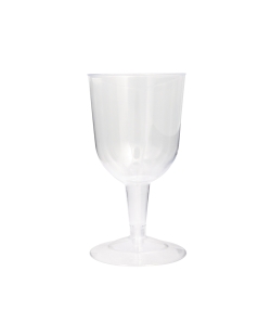 Copas Vino 162ml Transparente Plastico Premiun