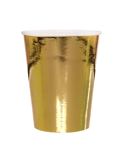 Vaso Mtl Oro 7.8X9.7cm 27cl Carton ***OFERTA DTO NO ACUMULABLE
