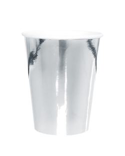 Vaso Mtl Plata 7.8X9.7cm 27cl Carton ***OFERTA DTO NO ACUMULABLE