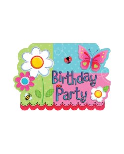 Invitaciones Garden Girl ***OFERTA DTO NO ACUMULABLE