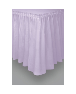 Faldon Mesa Plastico Lila 4,27Mx74cm ***OFERTA DTO NO ACUMULABLE