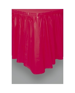 Faldon Mesa Plastico Rojo 4,27Mx74cm ***OFERTA DTO NO ACUMULABLE