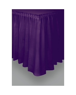Faldon Mesa Plastico Morado 4,27Mx74cm ***OFERTA DTO NO ACUMULABLE