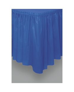 Faldon Mesa Plastico Azul Real 4,27Mx74cm ***OFERTA DTO NO ACUMULABLE