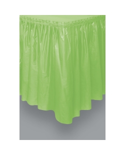 Faldon Mesa Plastico Verde Lima 4,27Mx74cm ***OFERTA DTO NO ACUMULABLE