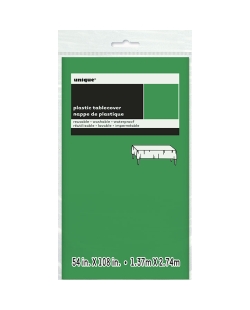 Mantel Plastico Verde Esmeralda 1,37X2,74M Pkg Peq. ***OFERTA DTO NO ACUMULABLE