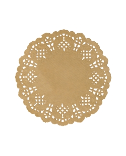Blonda Encaje Kraft 10cm Papel ***OFERTA DTO NO ACUMULABLE