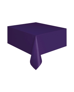 Mantel Plastico Morado Oscuro 1,37X2,74M ***OFERTA DTO NO ACUMULABLE
