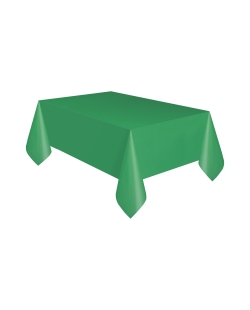 Mantel Plastico Verde Esmeralda 1,37X2,74m ***OFERTA DTO NO ACUMULABLE