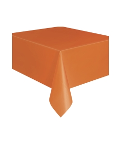 Mantel Plastico Naranja 1,37X2,74M ***OFERTA DTO NO ACUMULABLE