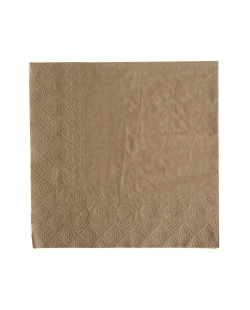 Servilletas Kraft 33 X 33cm Papel 3 Capas ***OFERTA DTO NO ACUMULABLE