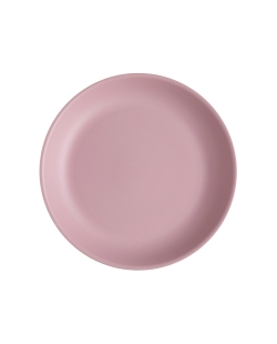 Plato Reutilizable Talco 20,8cm Rosa PP+Mineral ***OFERTA DTO NO ACUMULABLE