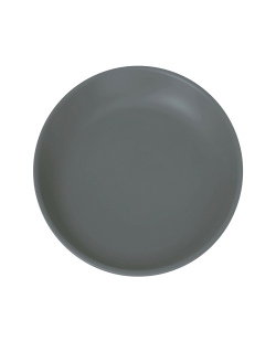 Plato Reutilizable Talco 27,4cm Gris Antracita PP+Mineral ***OFERTA DTO NO ACUMULABLE