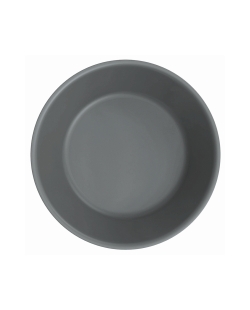 Plato Reutilizable Talco Hondo 17,8cm Gris Antracita PP+Mineral ***OFERTA DTO NO ACUMULABLE