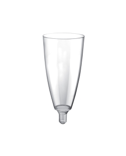 Copa Reutilizable Vino Transparente Sin Pie 12cl Poliestireno ***OFERTA DTO NO ACUMULABLE