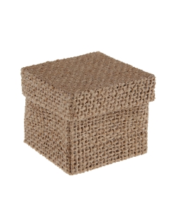 Cajas Cuadrada Kraft 5 X 5 X 5cm Yute ***OFERTA DTO NO ACUMULABLE