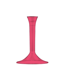 Pie Para Copa Reutilizable Coral 9X6.5cm Poliestireno ***OFERTA DTO NO ACUMULABLE