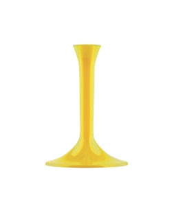 Pie Para Copa Reutilizable Amarilla 9X6.5cm Poliestireno ***OFERTA DTO NO ACUMULABLE