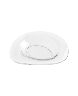 Plato Reutilizable Degustacion Ellipse Transparente 1cl Material SAN ***OFERTA DTO NO ACUMULABLE