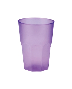 Vaso Reutilizable Coctel Lila 42cl Polipropileno ***OFERTA DTO NO ACUMULABLE