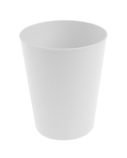Vaso Reutilizable Talco Blanco 33cl PP+Mineral ***OFERTA DTO NO ACUMULABLE