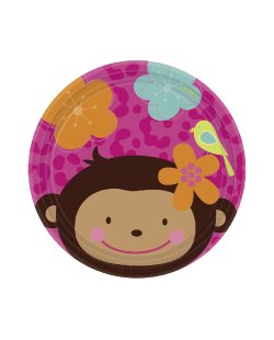 PLATOS 17.7cm MONKEY LOVE ***OFERTA DTO NO ACUMULABLE