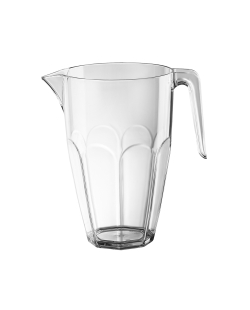 Jarra Reutilizable Agua Transparente 2.25L Sin Tapa Material SAN ***OFERTA DTO NO ACUMULABLE