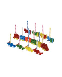 Velas Espiral Y Portavelas Surtidos 24X8,5cm 