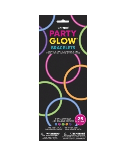 Pulseras Neon Surtidos 20,3cm