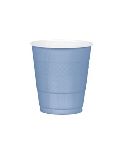 Vaso Plast. 355ml Azul Pastel Nuevo ***OFERTA DTO NO ACUMULABLE