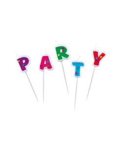 Velas Mini Forma Party 2 ***OFERTA DTO NO ACUMULABLE