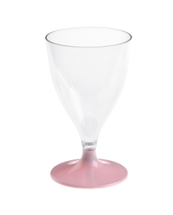 Copa Reutilizable Vino Talco Rosa 20.4cl Ps/PP+Mineral ***OFERTA DTO NO ACUMULABLE