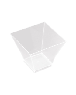 Cuenco Reutilizable Degustacion Pagode Transparente 9cl Poliestireno ***OFERTA DTO NO ACUMULABLE