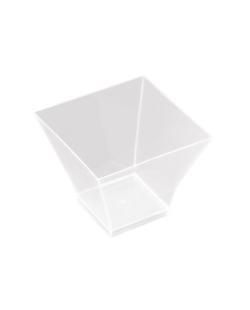 Cuenco Reutilizable Degustacion Pagode Transparente 6.5cl Poliestireno ***OFERTA DTO NO ACUMULABLE