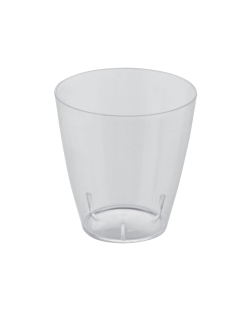 Vaso Reutilizable Pequeño Transparente 6cl Poliestireno ***OFERTA DTO NO ACUMULABLE