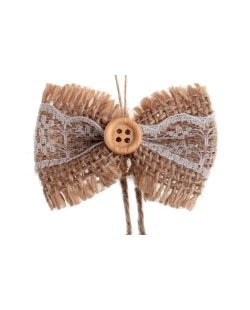 Lazos Deco Kraft 5 X 4 X 15cm Yute ***OFERTA DTO NO ACUMULABLE