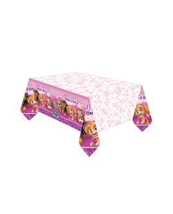 Mantel de plastico Rosa Patrulla Canina 
