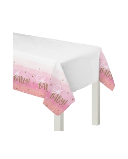 Mantel Plast Oh Baby Girl 137X259cm  ***OFERTA DTO NO ACUMULABLE