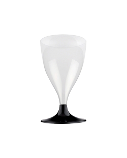 Copa Reutilizable Vino Negra 20cl Poliestireno ***OFERTA DTO NO ACUMULABLE