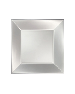 Plato Reutilizable 23cm Blanco Perlado Polipropileno ***OFERTA DTO NO ACUMULABLE