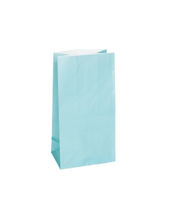 Bolsas Papel Azul Pastel