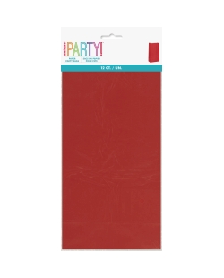 Bolsas Papel Rojo Rubi